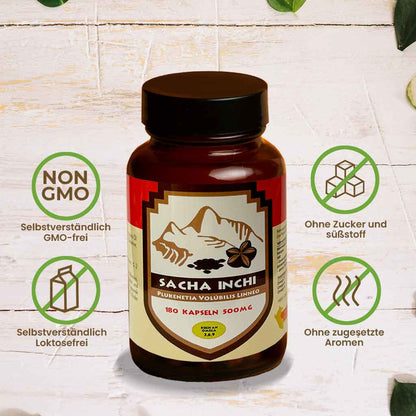 Sacha Inchi 180 Kapseln - Sana-Versand