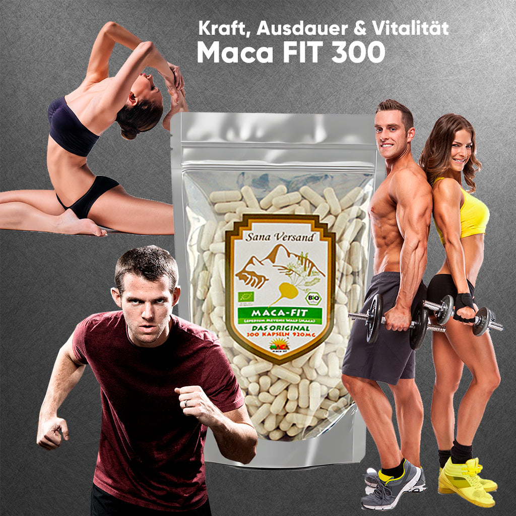 Maca Kapseln 300 Gelb - Sana-Versand