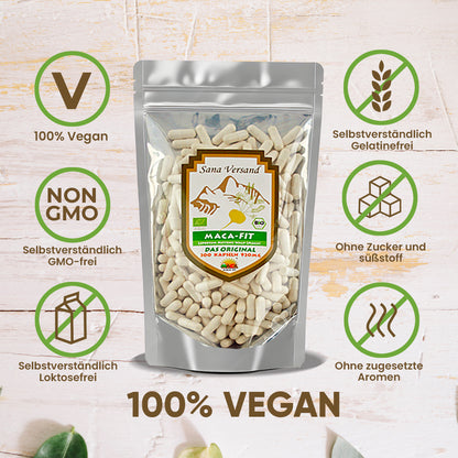 Maca Kapseln 300 Gelb - Sana-Versand