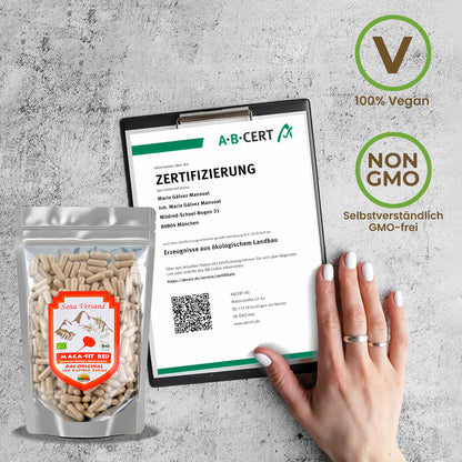 Rote Maca Kapseln 300 - Sana-Versand