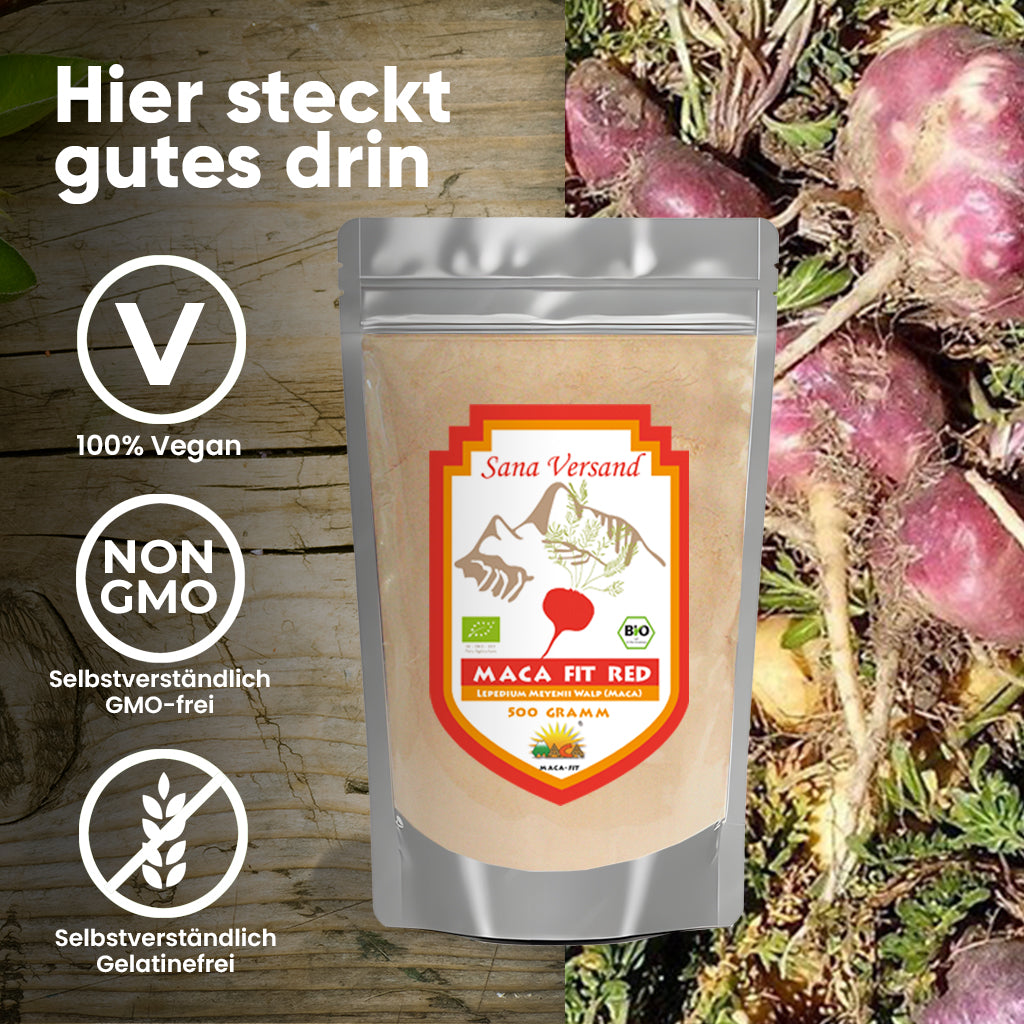 Macca Rot Pulver