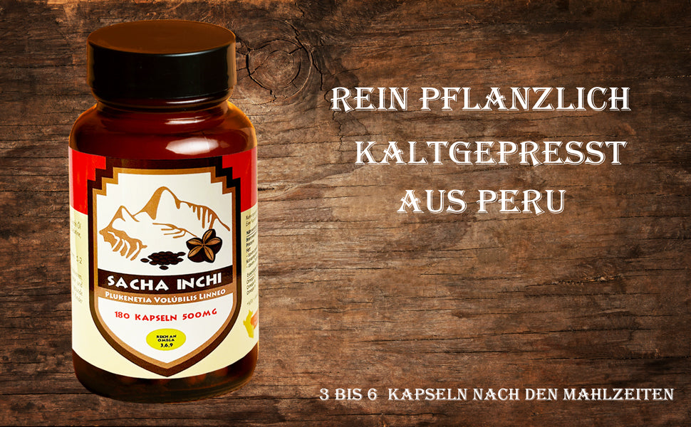 Sacha Inchi 180 Kapseln - Sana-Versand