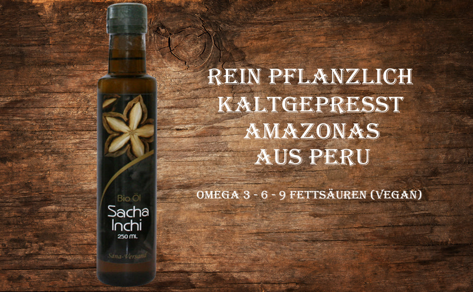 Sacha Inchi Öl 250ml BIO - Sana-Versand