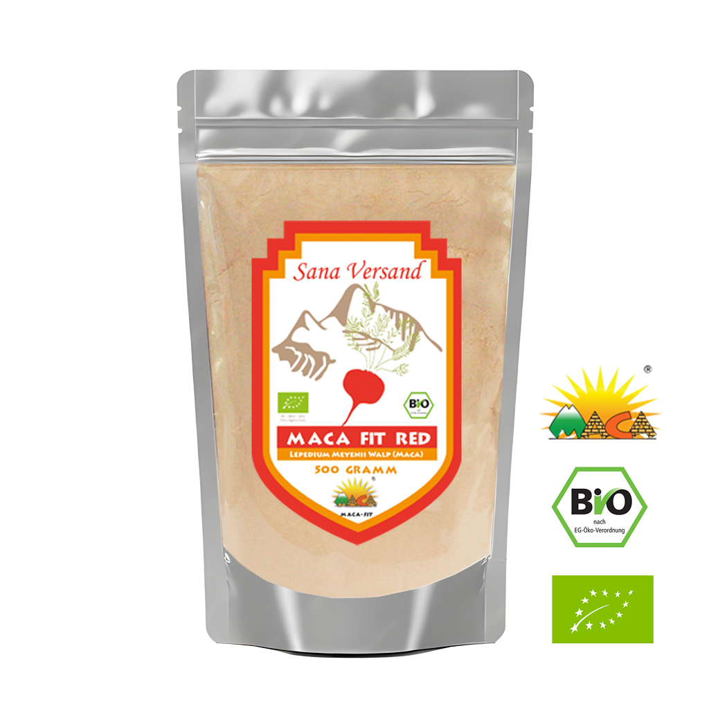Maca Pulver Red 500g