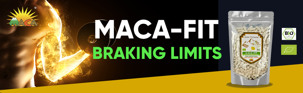 Gelbe Macca Kapseln